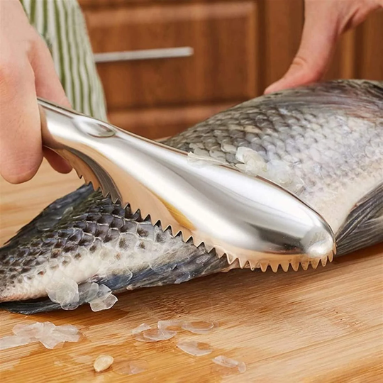 Fiskeskaller i rustfrit stål
