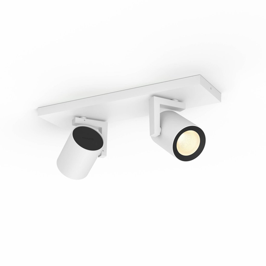 Argenta plate / spiral white 2x5.7W 230V (hvid)