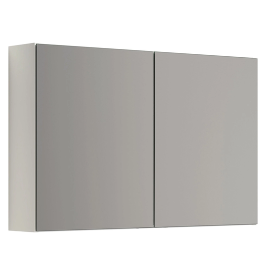 Dansani Mido+ Select Speilskap Uten Lamper B50-120xh64cm Hvit Matt / 100cm