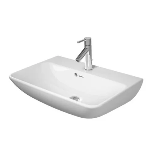 Duravit ME by Starck Compact servant m/hanehull & overløp - 60x40 cm