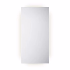 Foss Fabrikker Bad Frame Speil Antidugg med Lys - B40-120cm 100cm