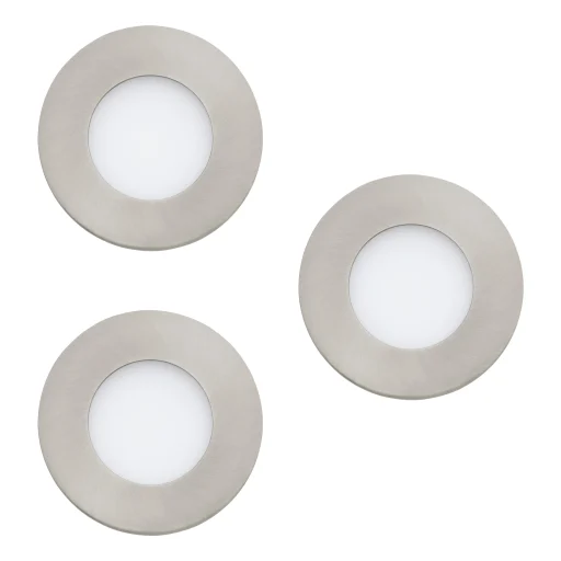 Fueva-C innebygd sett 3x3W 3x360 lumen, Ø85, BS