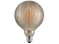 Nordlux Avra Bamboo - LED-filament-lyspære - E27 - 2 W - klasse G - meget varmt hvidt lys - 2200 K - røget