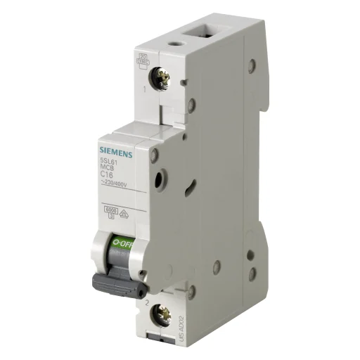 Strømbryter C 4A 1P 6kA 5SL6104-7