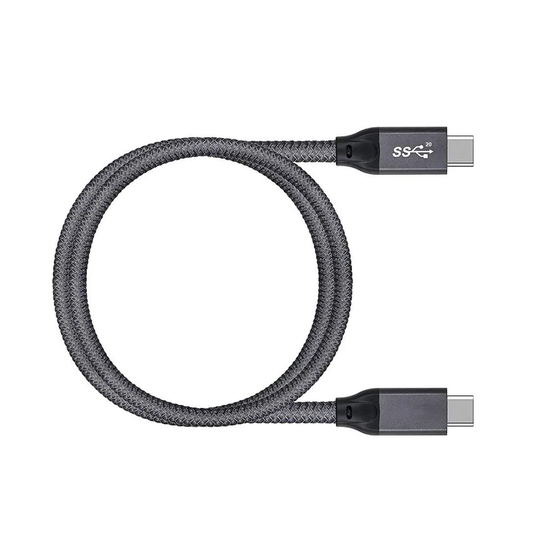 Kabel med Dobbelt USB-C 3.2-stik