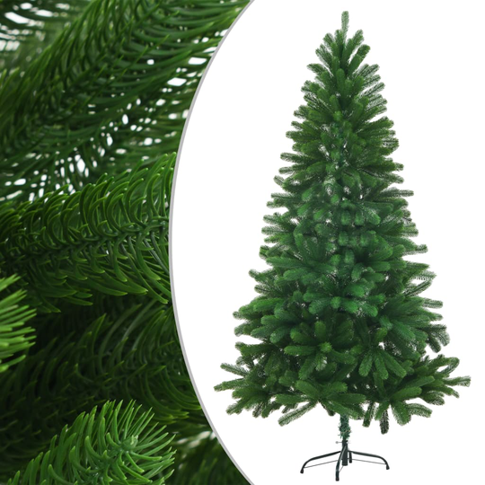 vidaXL kunstigt juletræ livagtige nåle 150 cm grøn