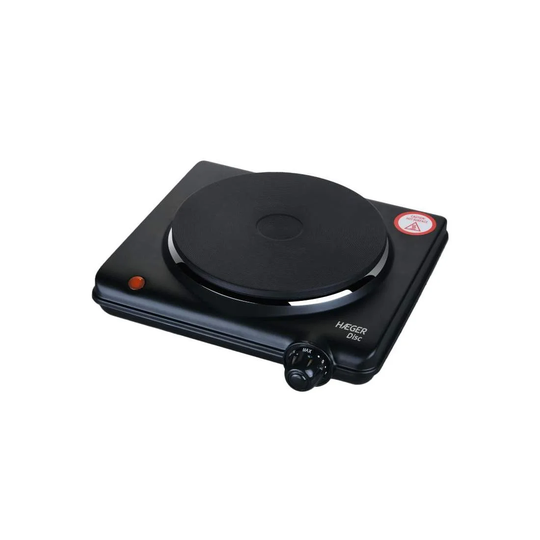 Kogeplade, 1500 W - Sort