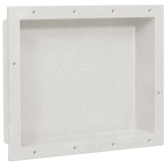 vidaXL bruseniche 41x51x10 cm mat hvid