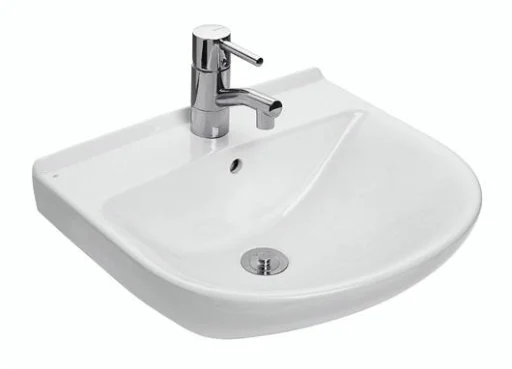 Ifö Cera Servant 50x42 cm m/Armaturhull m/Overløp