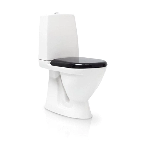 Svedbergs 9085 Toalett Svart med Soft-close