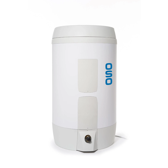 OSO Hotwater Saga Xpress SX Varmtvannsbereder 150 Liter 2+2 kW