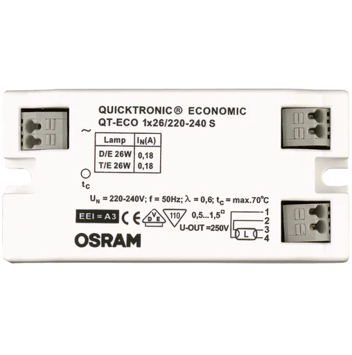 HF-spole QT-ECO 1x26W 220-240V S