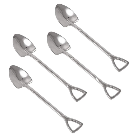 4x teskeer - spader