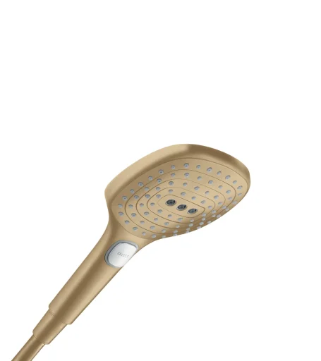Hansgrohe Raindance Select E 120 3jet hånddusj, børstet bronse