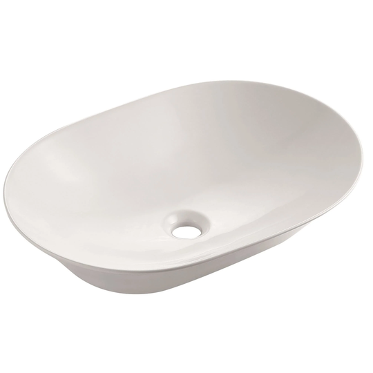 Bathco Toulouse Bolleservant B59x42cm - Porselen Hvit