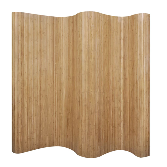 vidaXL rumdeler 250x165 cm bambus naturfarvet