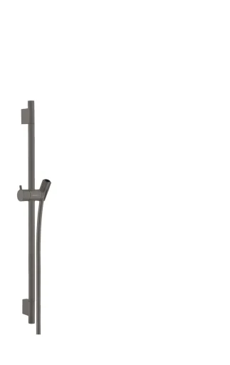 Hansgrohe Unica'S Puro dusjstang 65 cm, børstet sort krom