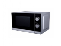 Sharp R-200(IN)W - Mikrobølgeovn - 20 liter - 800 W - metalsølv