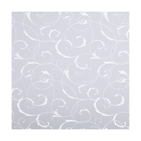 Esbada Vindusfolie Scroll Flower 45x149 Mønster