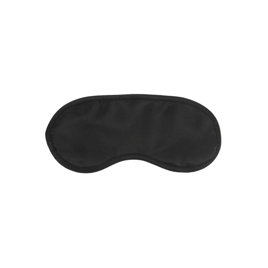 Sovemaske med Elastiske Bånd, Sort