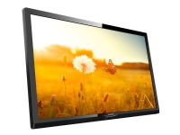 Philips 24HFL3014 - 24 Diagonal klasse LED-bagbelyst LCD TV - sundhedspleje/hospital - 720p 1366 x 768 - kantbelyst - sort