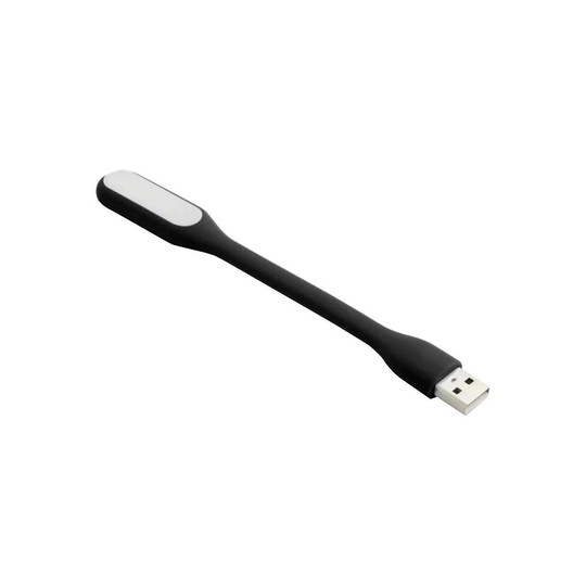 USB LED lampe til computer - Sort