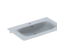 Geberit Renova plan håndvask - 800x480x168mm t/møbel hvid