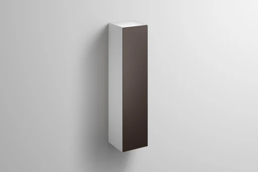 Alape Folio høyskap 30x124,6 cm, gråbrun