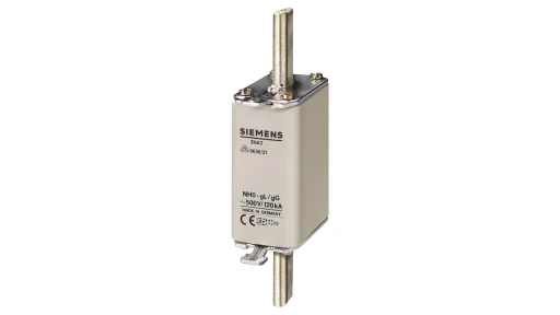 Sikring NH 0 50A, GG, 500V, 3NA3020 - 3 stk