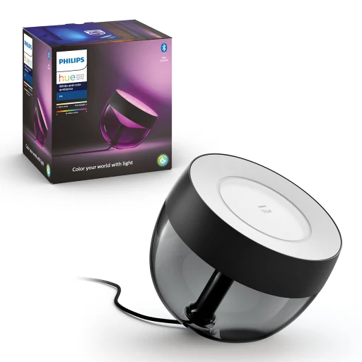 Philips Hue Iris bordlampe V4, sort