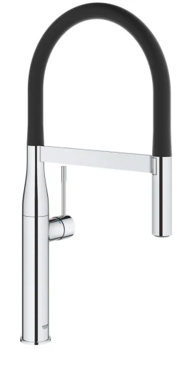 Grohe Essence kjøkkenarmatur, krom/sort