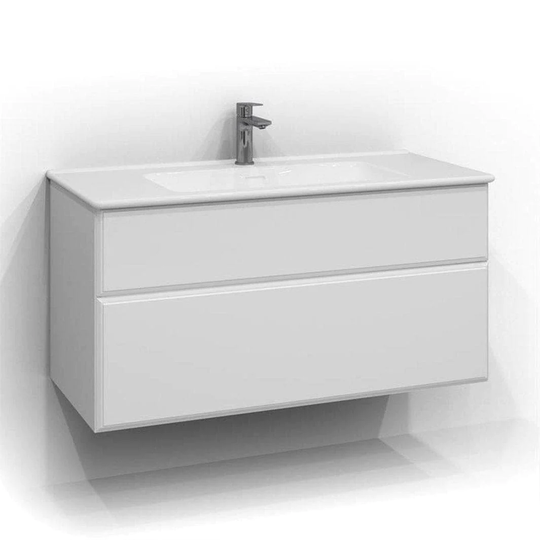 Svedbergs Forma Kant Servantskap 100cm / 45cm Hvit Matt