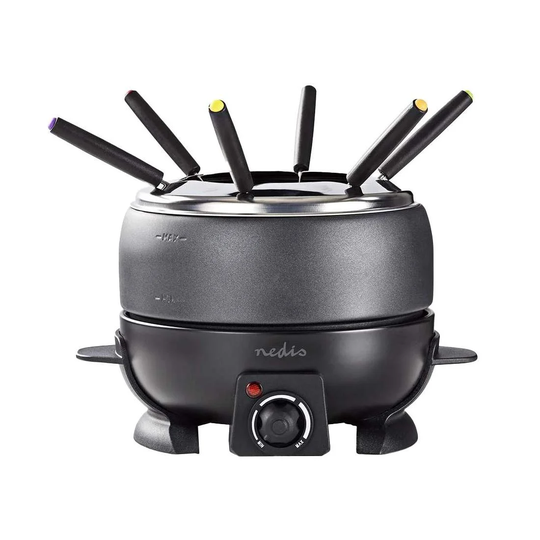 Fonduegryde med 6x Gafler