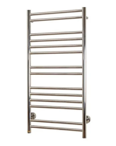 Kriss Apollo håndkletørker f/El-tilkobling 1000x500 mm, poleret rustfrit stål