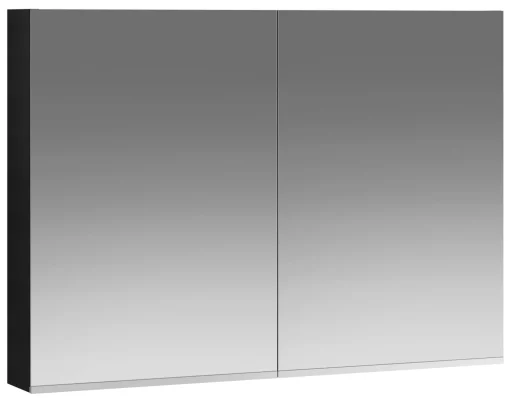 Ifø Option Speilskap 900x640mm Sort Eik