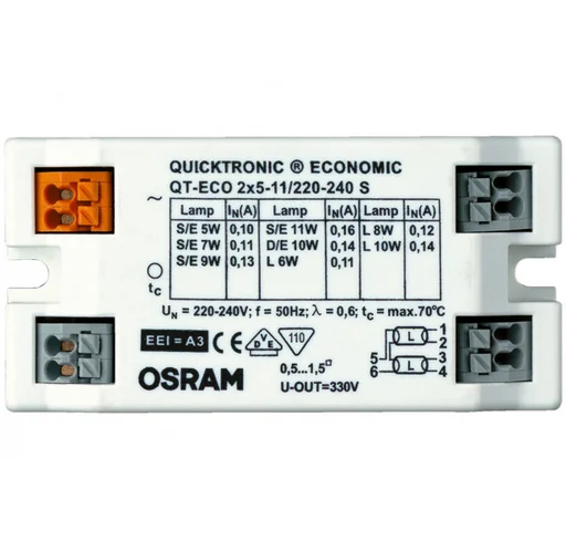 HF-spole QT-ECO 2x5-11W S
