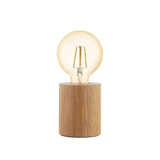 Turialdo Bordlampe Ø85 brun, E27, 28W