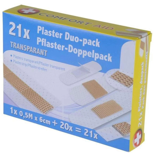 Plaster - 21-pak - Transparent