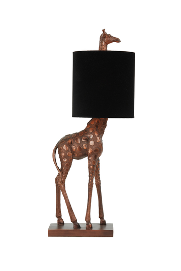 Giraffe table lamp (Bronze)