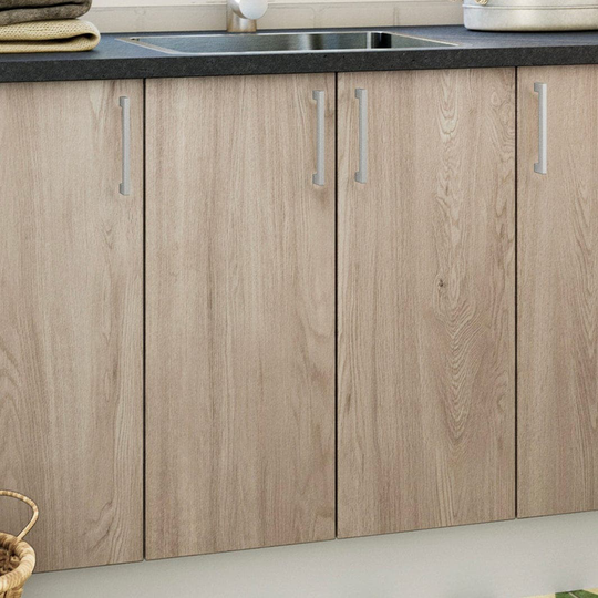 Linn Bad Underskap 2 Dører for Vaskerom Lys eik / 60cm