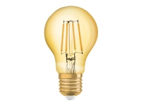 OSRAM Vintage 1906 Classic A - LED-filament-lyspære - form: A60 - E27 - 4 W (tilsvarende 35 W) - klasse F - varmt hvidt lys - 2400 K - guld