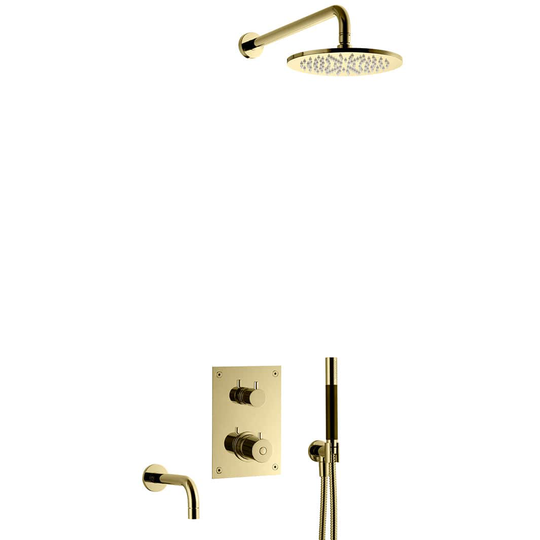 Tapwell Box7368 ED2 Takdusj Innbygging Honey Gold