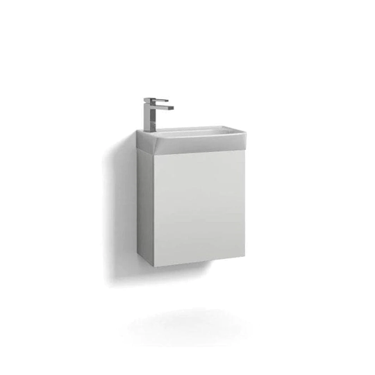 Svedbergs Skapa D25/d35 Dør Slim Servantskap 45cm / 25cm Hvit Matt