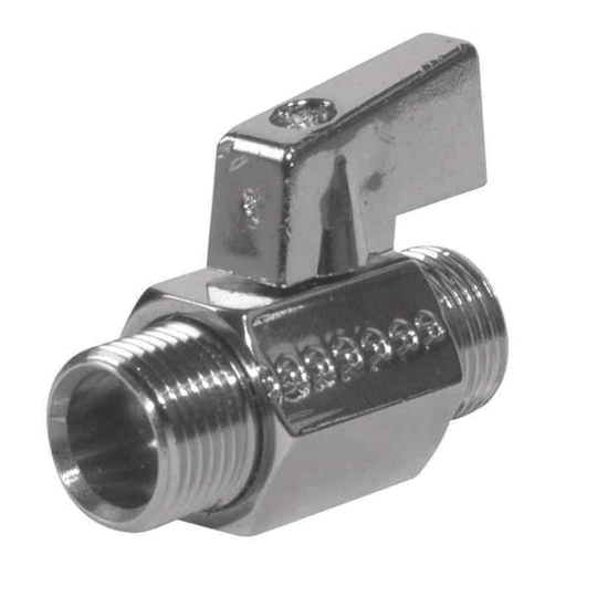 A-collection A-kulan Minikuleventil Nippel/nippel 3/8"X3/8"