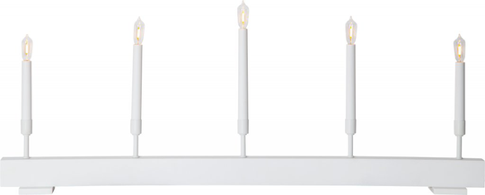 Storm candlestick (straight) (hvid)