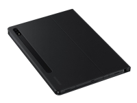 Samsung EF-DT630 - Tastatur og folio-kasse (bogomslag) - POGO pin - sort tastatur, sort etui - for Galaxy Tab S7