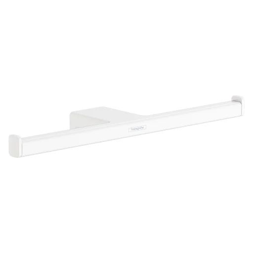 Hansgrohe AddStoris toalettpapirholder, dobbelt, matt hvit