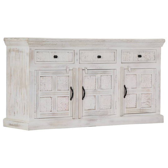 vidaXL skænk 140x40x74 cm massivt mangotræ