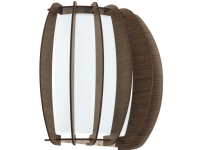 EGLO STELLATO 3 VÆG H250 OPAL/NØD