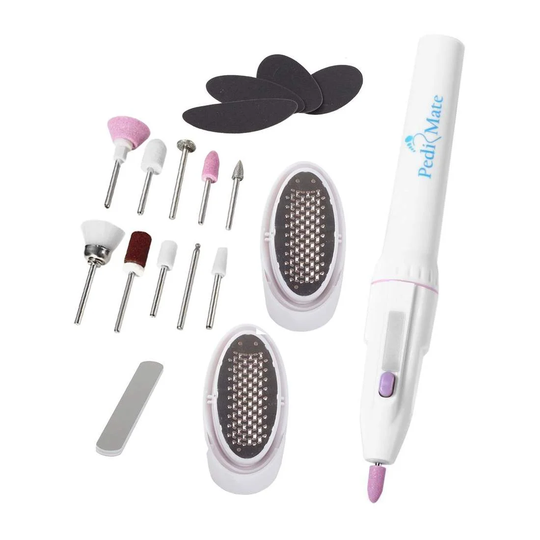 Manicure og pedicure maskine - komplet sæt